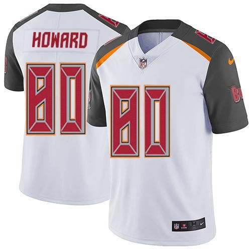 Nike Buccaneers 80 O.J. Howard White Youth Vapor Untouchable Limited Jersey