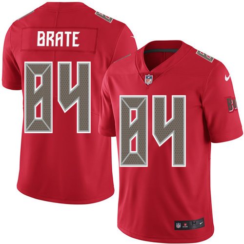 Nike Buccaneers 84 Cameron Brate Red Color Rush Limited Jersey