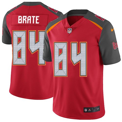 Nike Buccaneers 84 Cameron Brate Red Vapor Untouchable Limited Jersey