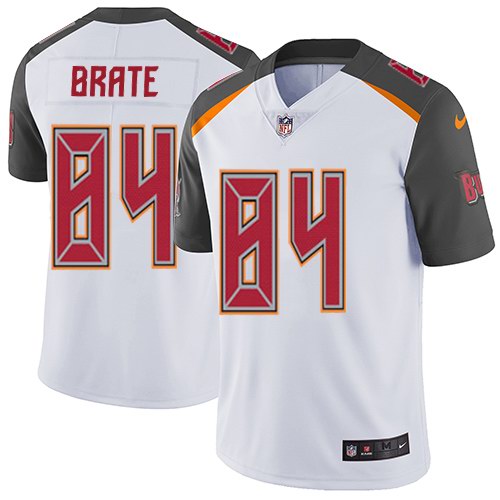 Nike Buccaneers 84 Cameron Brate White Vapor Untouchable Limited Jersey