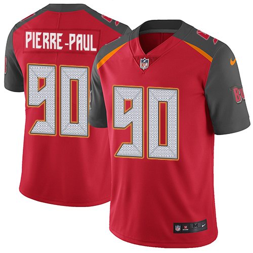 Nike Buccaneers 90 Jason Pierre-Paul Red Youth Vapor Untouchable Limited Jersey