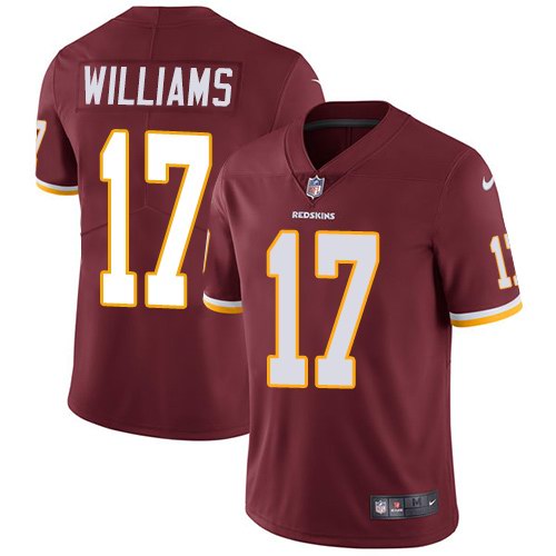 Nike Redskins 17 Doug Williams Burgundy Red Youth Vapor Untouchable Limited Jersey