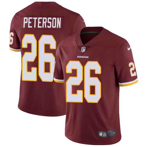 Nike Redskins 26 Adrian Peterson Burgundy Red Vapor Untouchable Limited Jersey