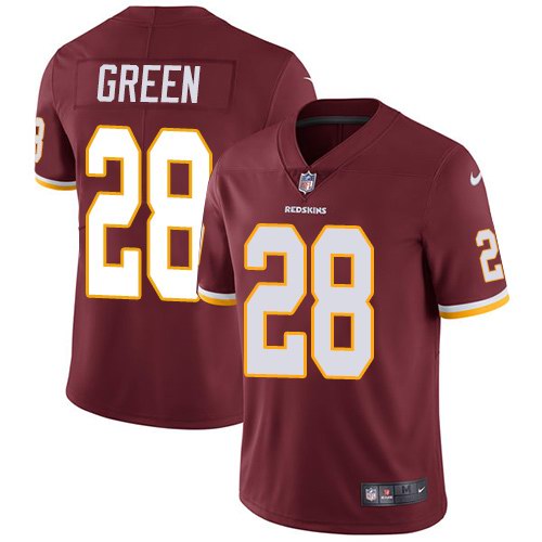 Nike Redskins 28 Darrell Green Burgundy Red Youth Vapor Untouchable Limited Jersey
