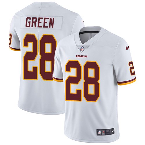 Nike Redskins 28 Darrell Green White Alternate Vapor Untouchable Limited Jersey - Click Image to Close
