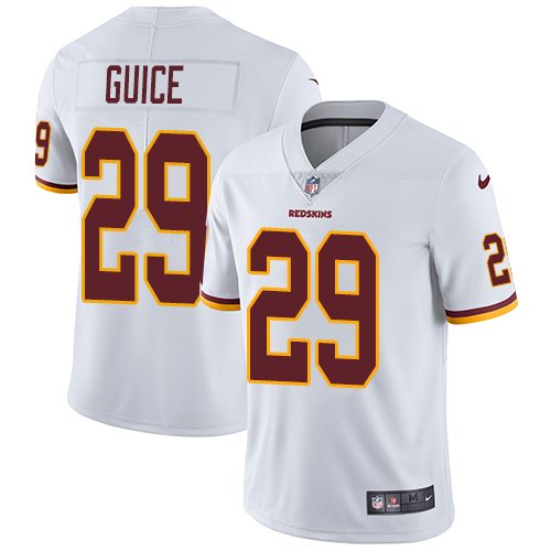 Nike Redskins 29 Derrius Guice White Youth Vapor Untouchable Limited Jersey