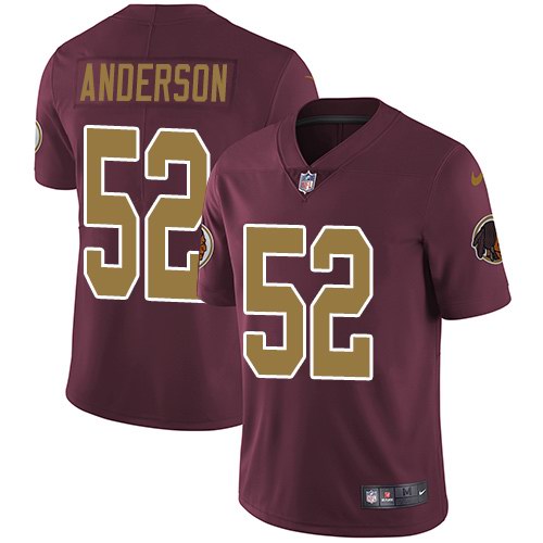 Nike Redskins 52 Ryan Anderson Burgundy Red Alternate Youth Vapor Untouchable Limited Jersey