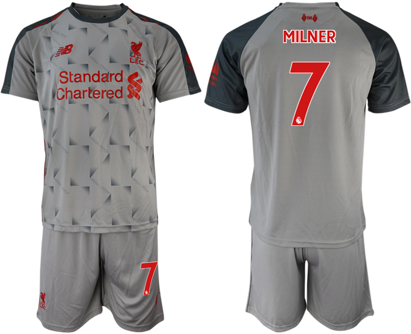 2018-19 Liverpool 7 MILNER Third Away Soccer Jersey 2018-19 Liverpool 7 MILNER Third Away Soccer Jersey