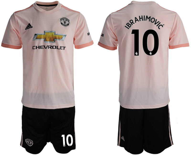 2018-19 Manchester United 10 IBRAHIMOVIC Away Soccer Jersey