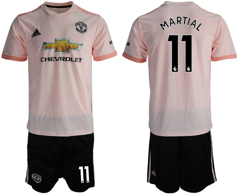 2018-19 Manchester United 11 MARTIAL Away Soccer Jersey