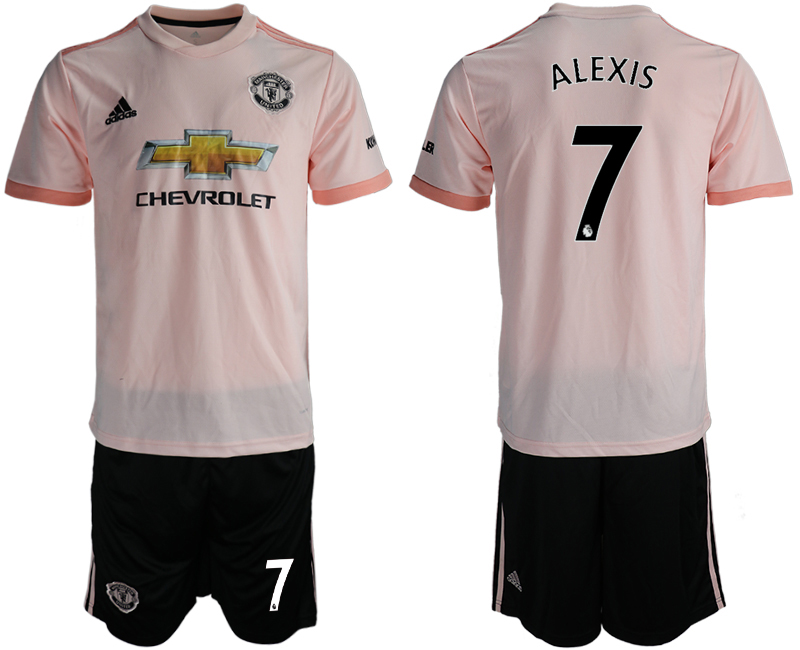 2018-19 Manchester United 7 ALEXIS Away Soccer Jersey