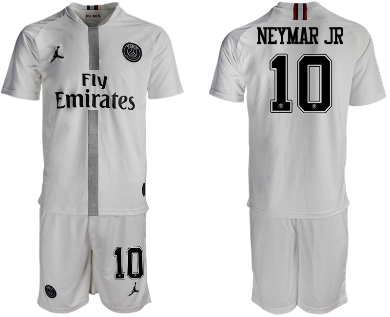 2018-19 Paris Saint-Germain 10 NEYMAR JR Away Jordan Goalkeeper Soccer Jersey
