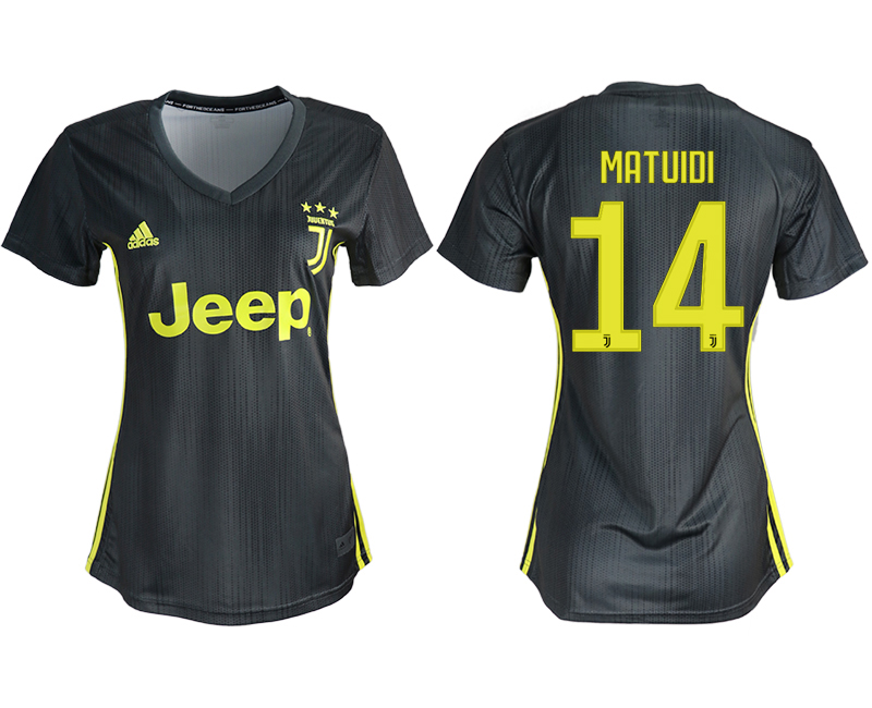 2018-19 Juventus 14 MATUIDI Third Away Soccer Jersey