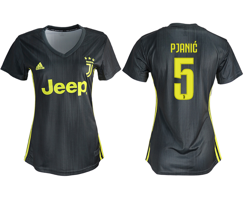 2018-19 Juventus 5 PJANIC Third Away Soccer Jersey