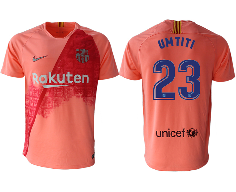 2018-19 Barcelona 23 UMTITI Third Away Thailand Soccer Jersey