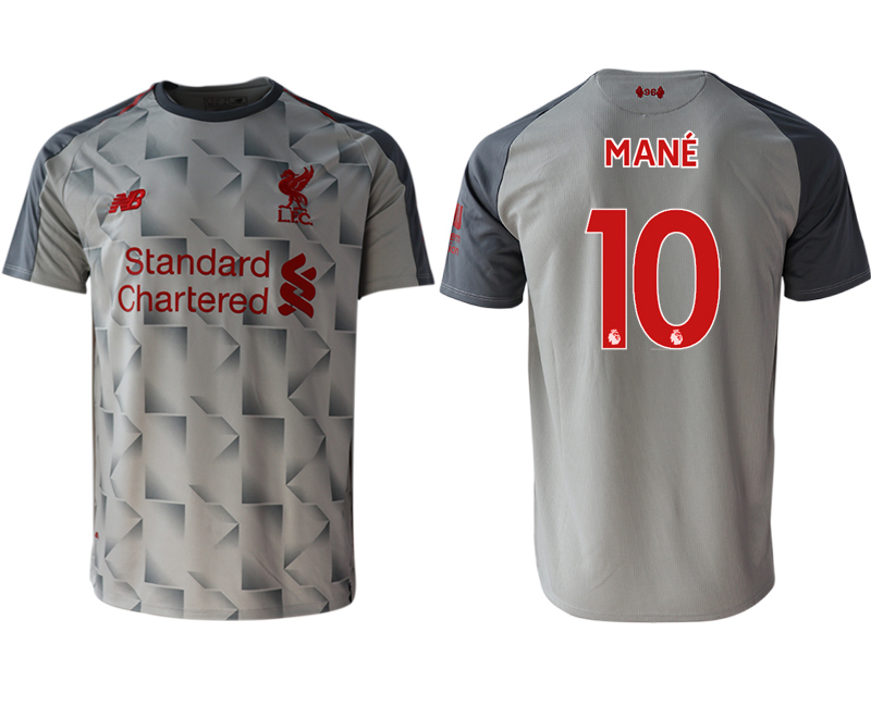 2018-19 Liverpool 10 MANE Third Away Thailand Soccer Jersey - Click Image to Close