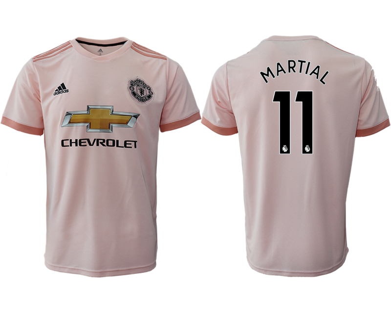2018-19 Manchester United 11 MARTIAL Away Thailand Soccer Jersey