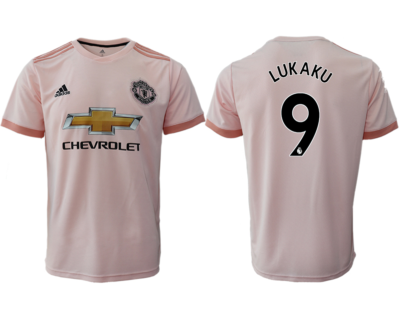 2018-19 Manchester United 9 LUKAKU Away Thailand Soccer Jersey - Click Image to Close