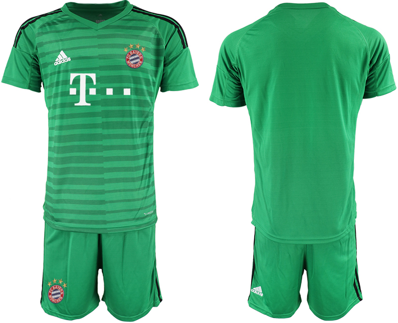 2018-19 Bayern Munich Green Goalkeeper Soccer Jersey
