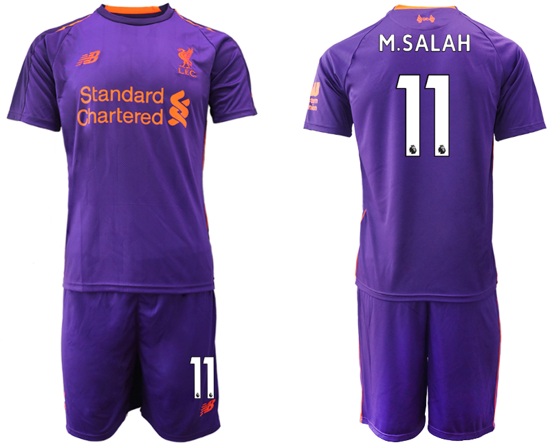 2018-19 Liverpool 11 M.SALAH Away Soccer Jersey