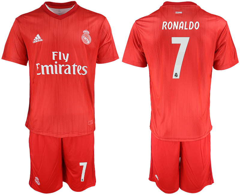 2018-19 Real Madrid 7 RONALDO Third Away Soccer Jersey