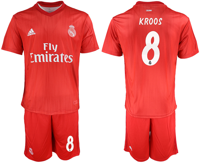 2018-19 Real Madrid 8 KROOS Third Away Soccer Jersey - Click Image to Close