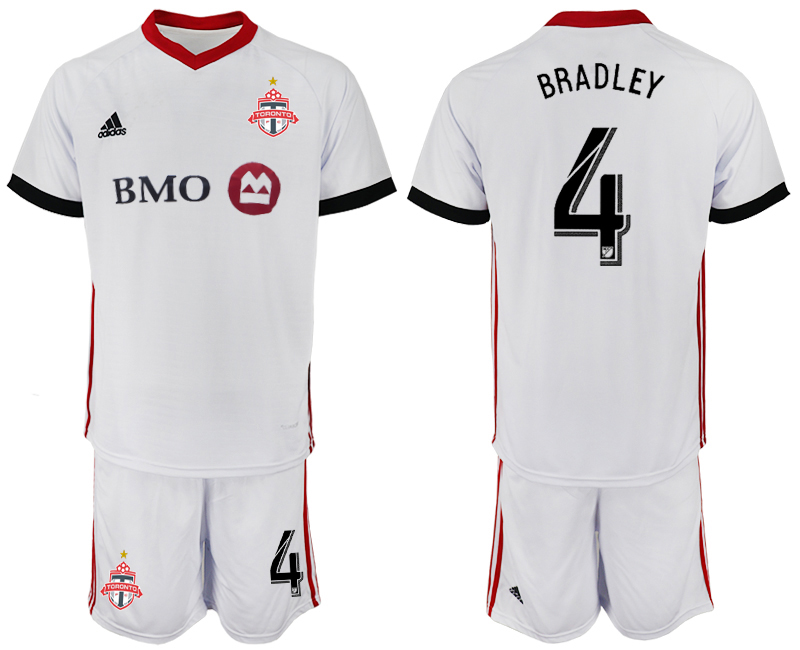 2018-19 Toronto FC 4 Bradley Away Soccer Jersey