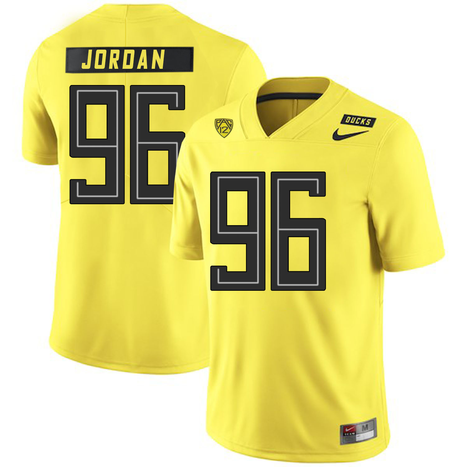Oregon Ducks 96 Dion Jordan Yellow Nike College Football Jersey