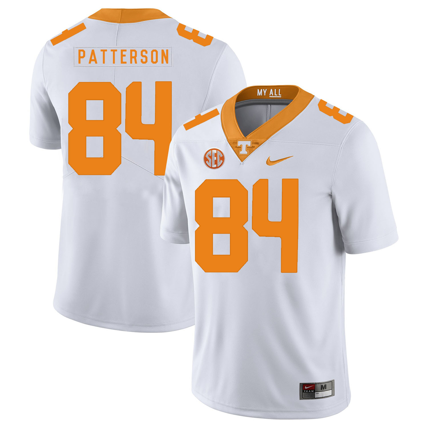 Tennessee Volunteers 84 Cordarrelle Patterson White Nike College Football Jersey