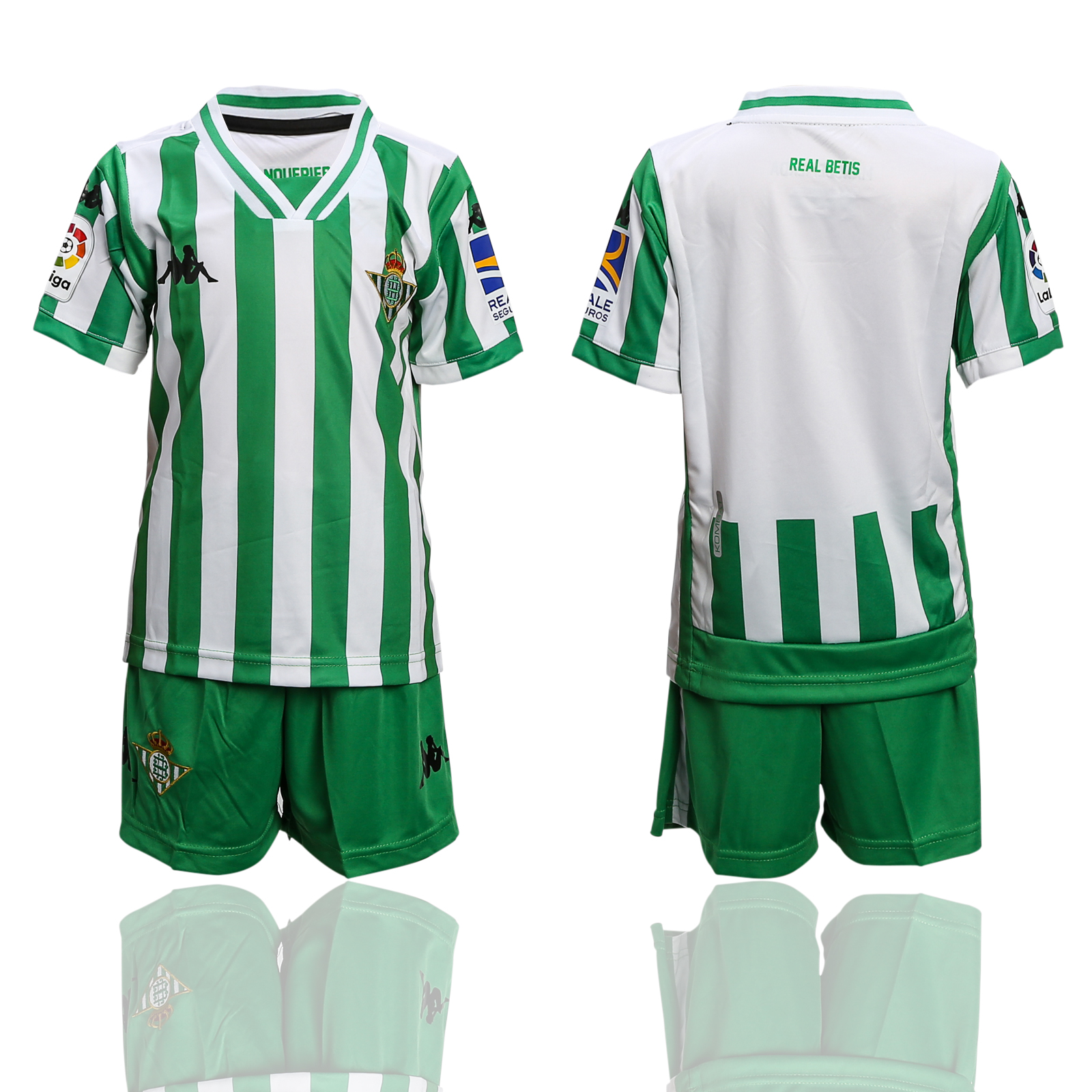 2018-19 Real Betis Home Youth Soccer Jersey