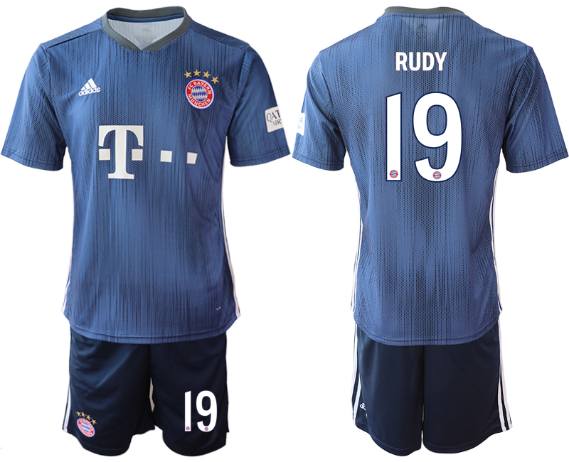 2018-19 Bayern Munich 19 RUDY Third Away Soccer Jersey