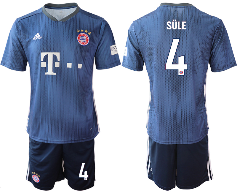 2018-19 Bayern Munich 4 SULEThird Away Soccer Jersey - Click Image to Close