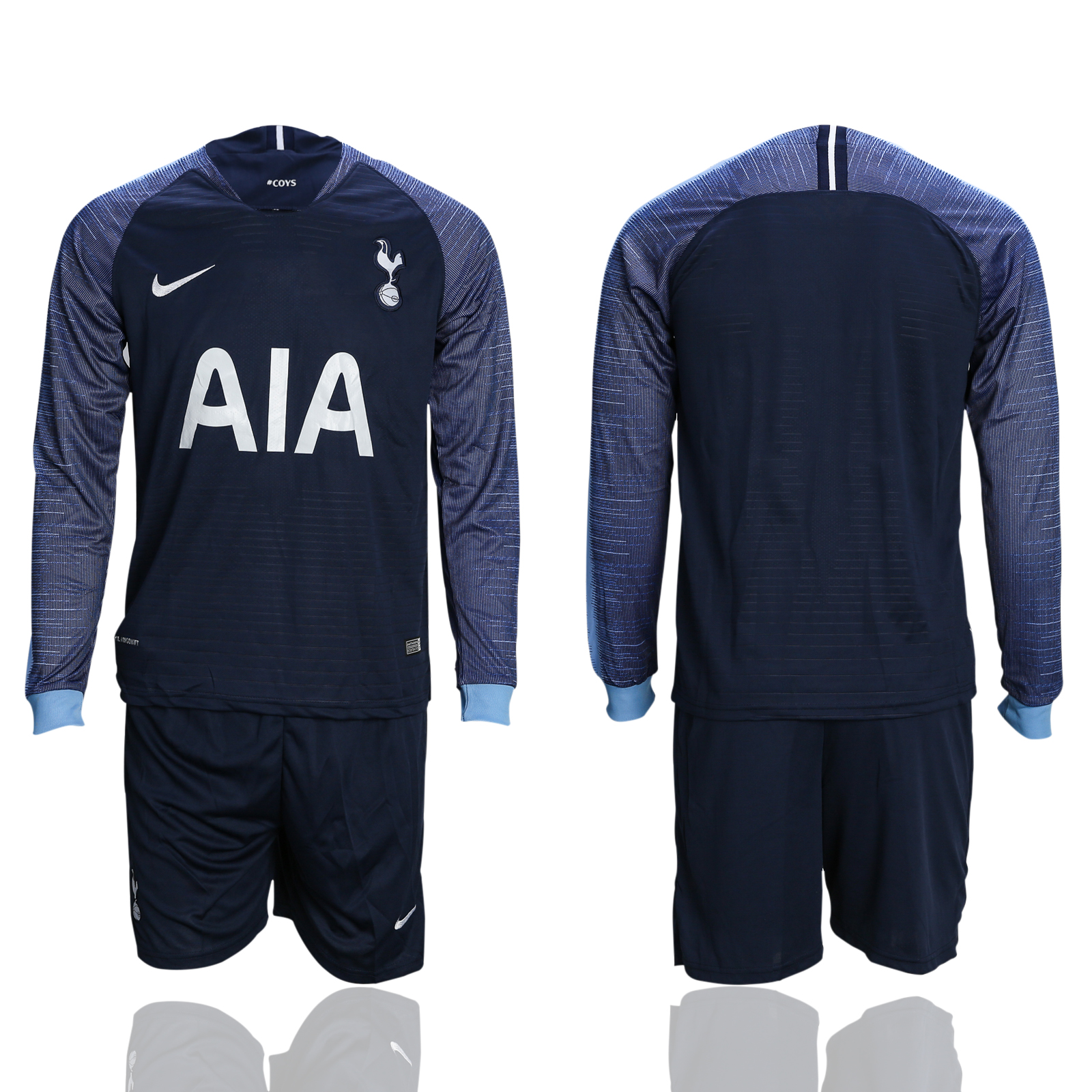 2018-19 Tottenham Hotspur Away Long Sleeve Soccer Jersey