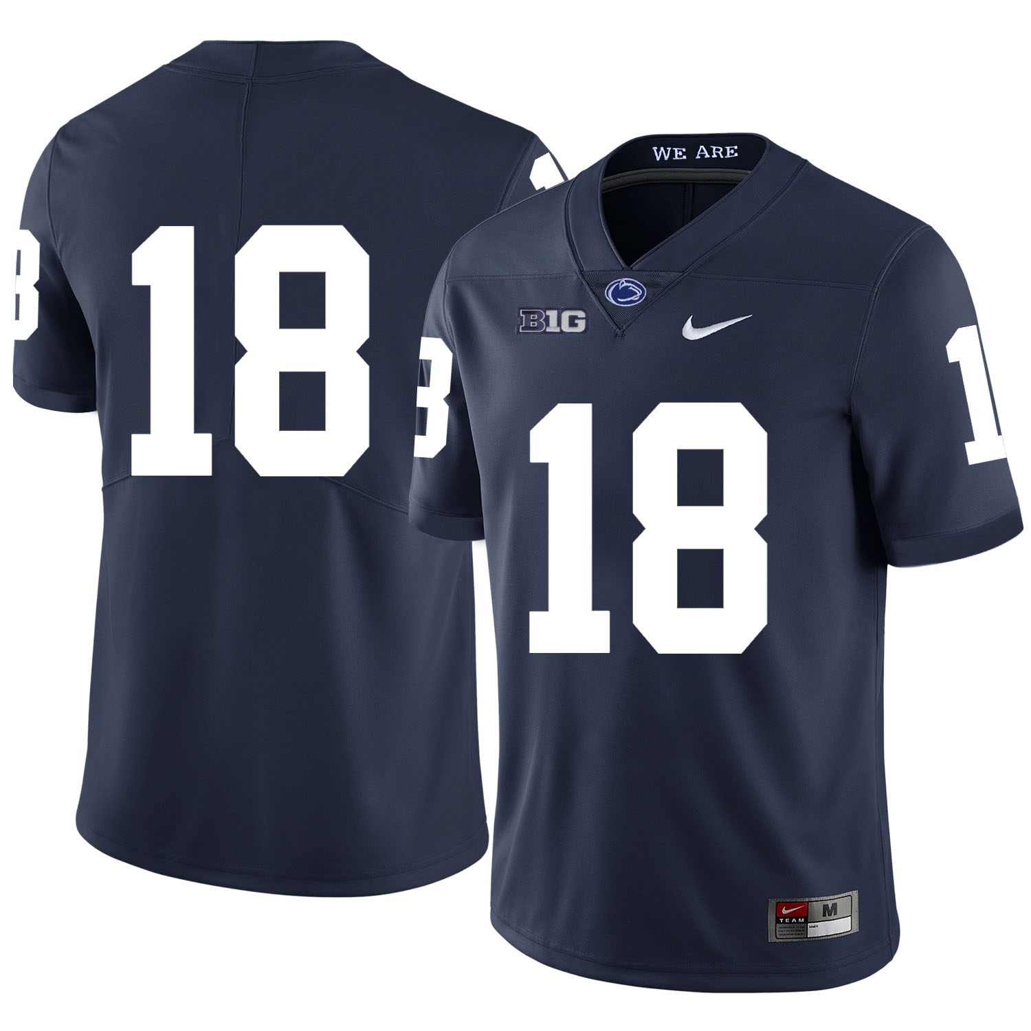 Penn State Nittany Lions 18 Jesse James Navy Nike College Football Jersey
