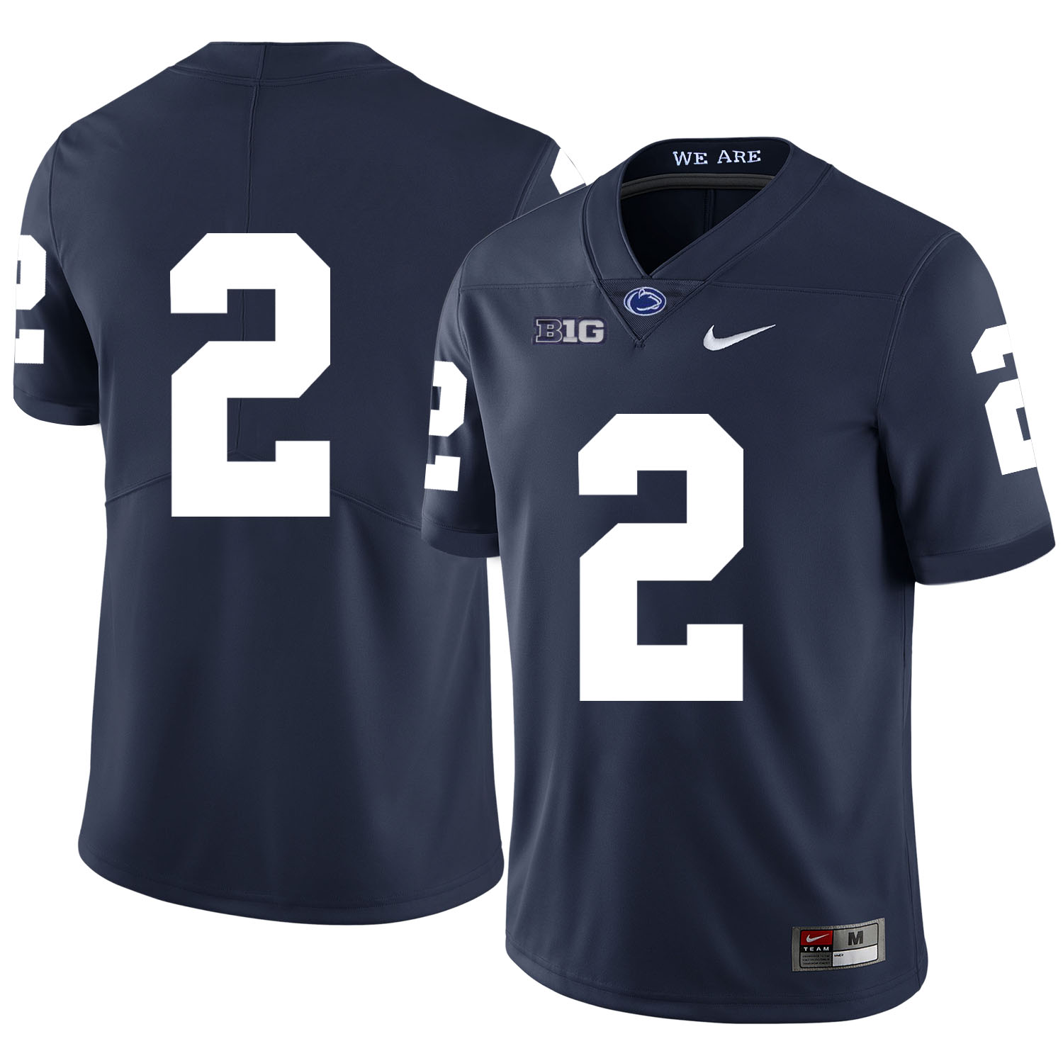 Penn State Nittany Lions 2 Marcus Allen Navy Nike College Football Jersey