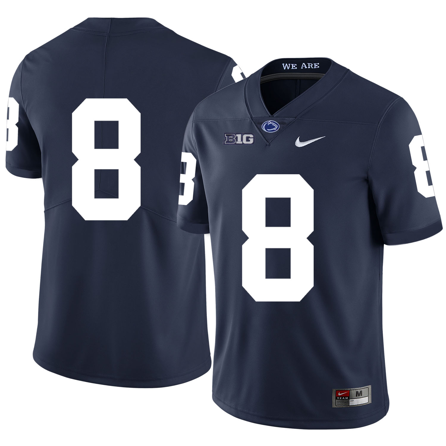 Penn State Nittany Lions 8 Allen Robinson Navy Nike College Football Jersey
