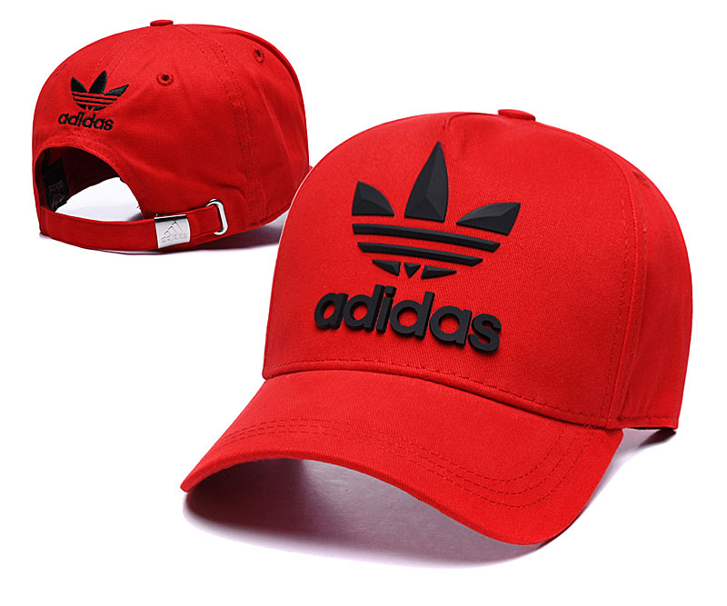 Adidas Originals Classic Red Peaked Adjustable Hat TX