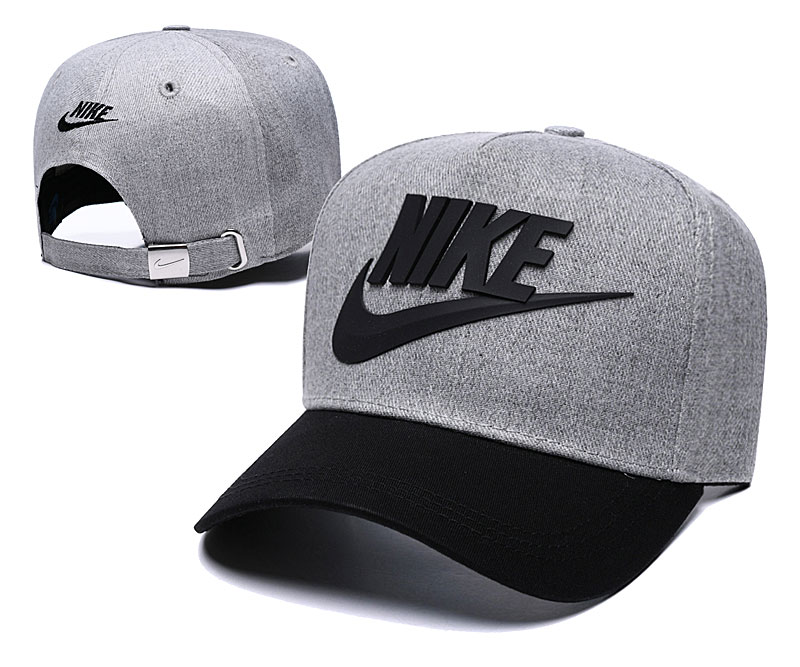Nike Classic D.Gray Black Peaked Adjustable Hat TX