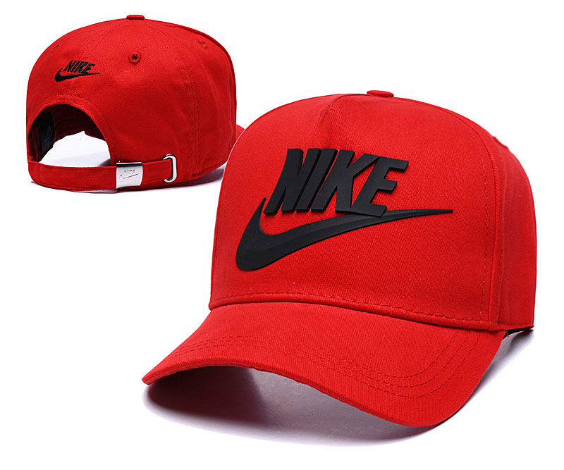 Nike Classic Red Peaked Adjustable Hat TX