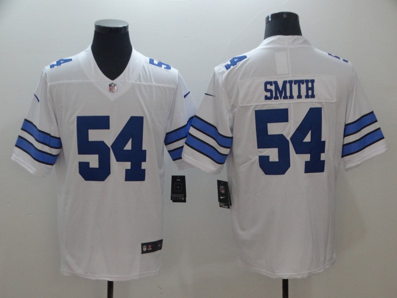 Nike Cowboys 54 Jaylon Smith White Vapor Untouchable Limited Jersey