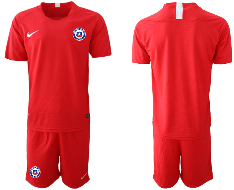 2018-19 Chile Home Soccer Jersey