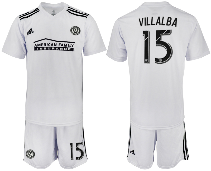 2018-19 Atlanta United FC 15 VILLALBA White Soccer Jersey