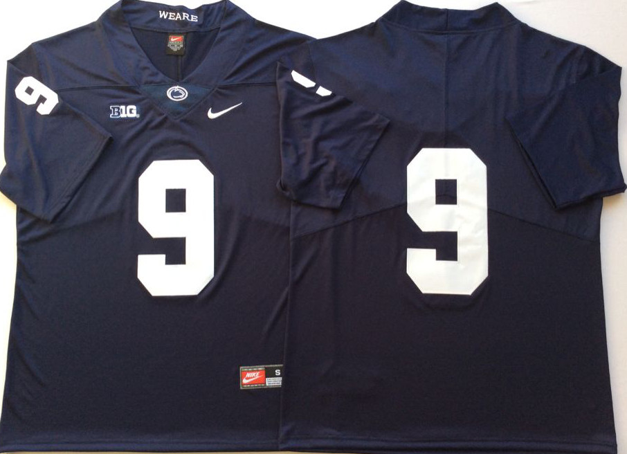 Penn State Nittany Lions 9 Trace McSorley Navy Nike College Football Jersey