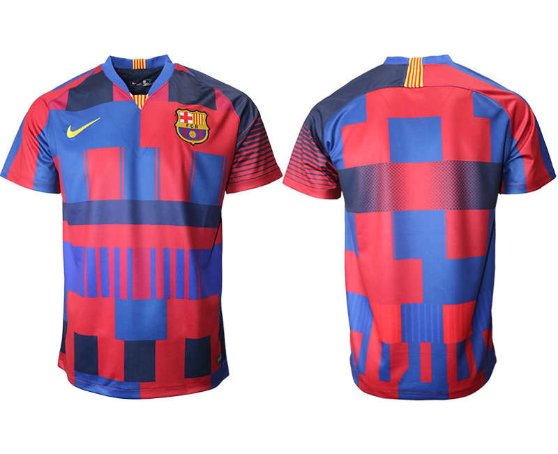 2018-19 Barcelona 20th Anniversary Stadium Soccer Jersey