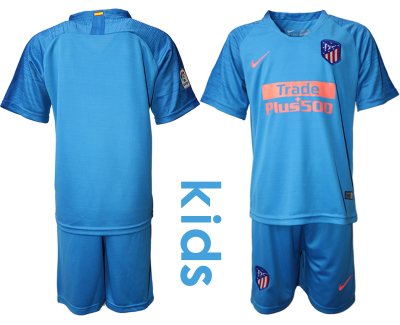 2018-19 Atletico Madrid Away Youth Soccer Jersey