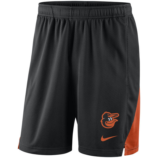 Men's Baltimore Orioles Nike Black Franchise Performance Shorts