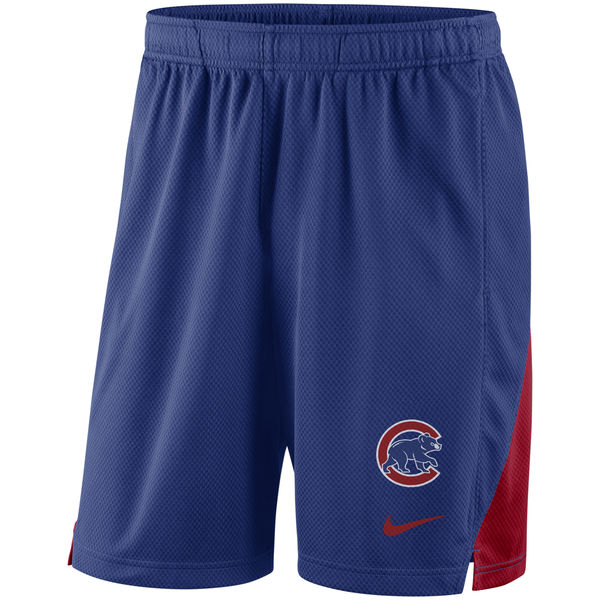 Men's Chicago Cubs Nike Royal Franchise Performance Shorts