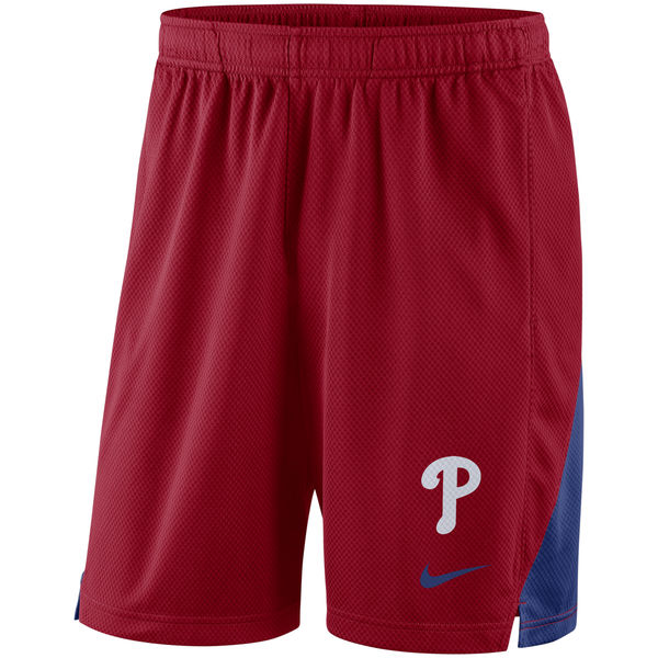 Men's Philadelphia Phillies Nike Red Franchise Performance Shorts