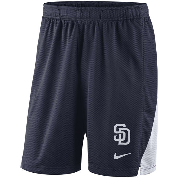 Men's San Diego Padres Nike Navy Franchise Performance Shorts