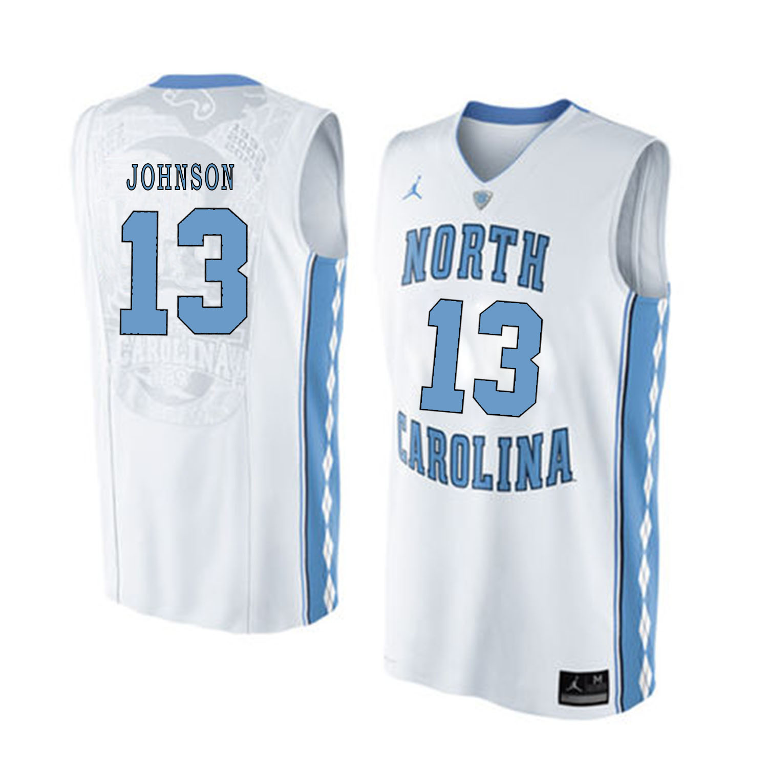 North Carolina Tar Heels 13 Cameron Johnson White College Basketball Jersey North Carolina Tar Heels 13 Cameron Johnson White College Basketball Jersey
